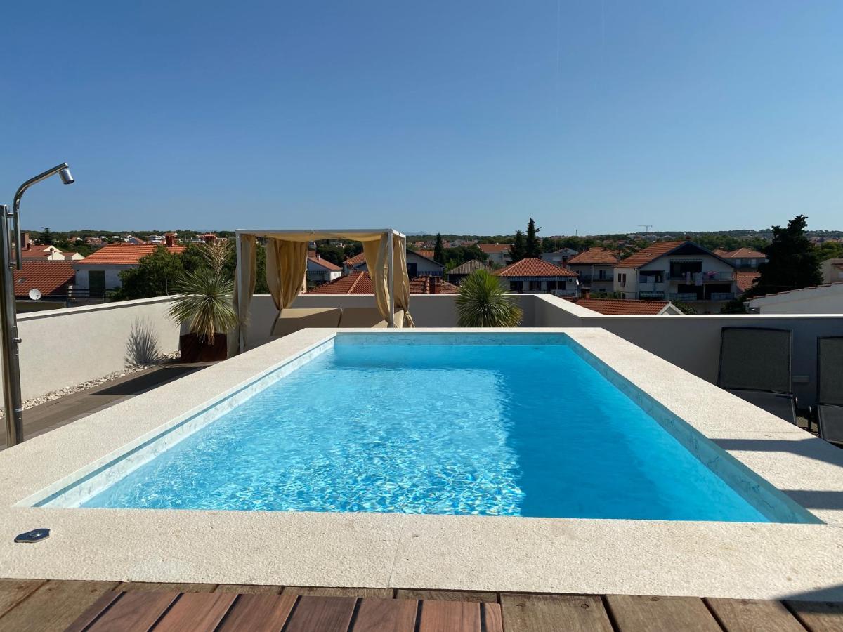 Shell Sky Luxury Penthouse With Private Pool Apartment Zadar